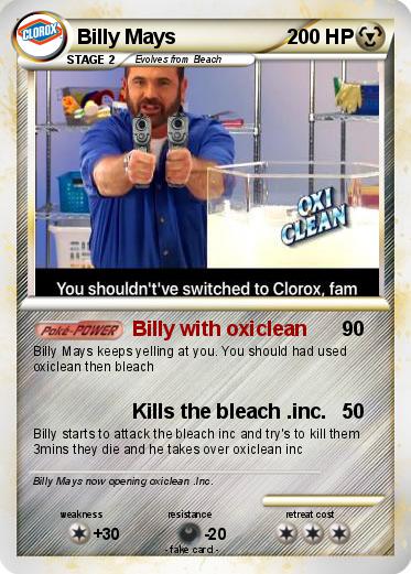 Pokemon Billy Mays