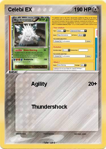 Pokemon Celebi EX