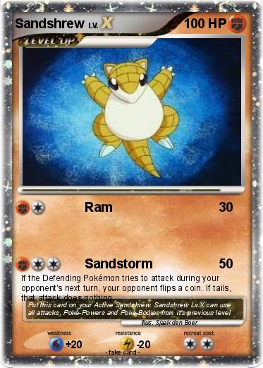 Pokemon Sandshrew