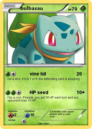 Pokemon bulbasau