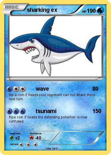 Pokemon sharking ex