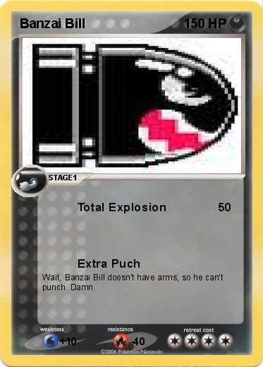 Pokemon Banzai Bill