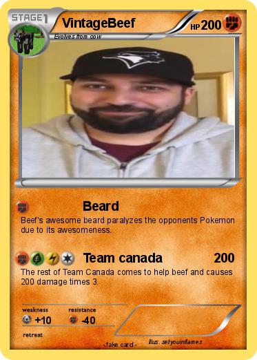 Pokemon VintageBeef