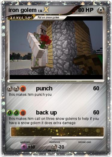 Pokemon iron golem