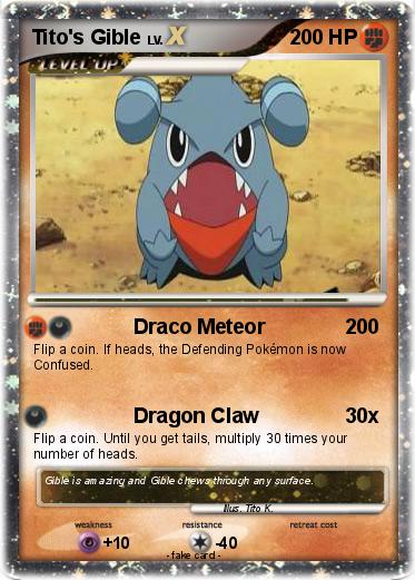 Pokemon Tito's Gible