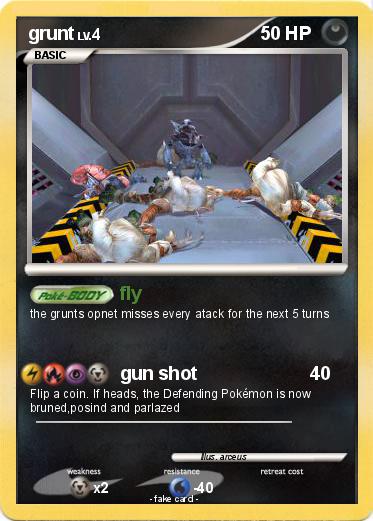 Pokemon grunt