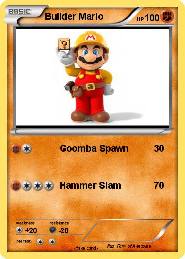 Pokemon Builder Mario