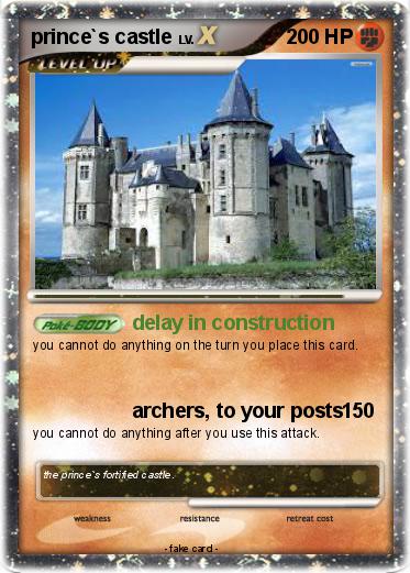 Pokemon prince`s castle