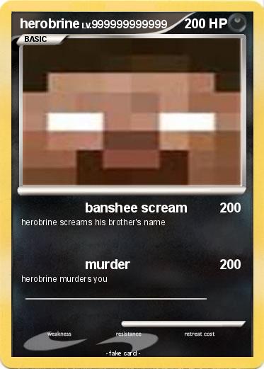 Pokemon herobrine