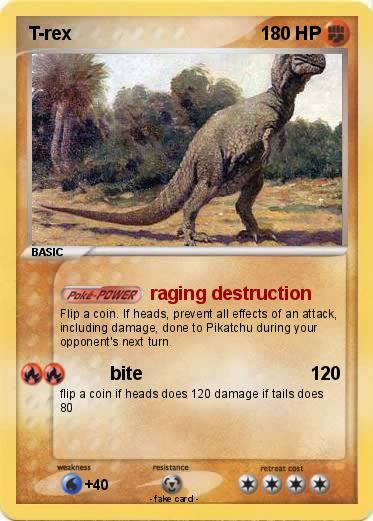 Pokemon T-rex