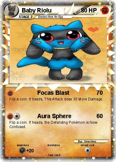 Pokemon Baby Riolu