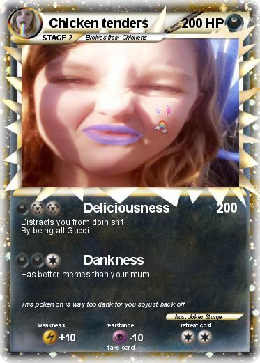 Pokemon Chicken tenders