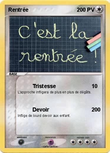 Pokemon Rentrée