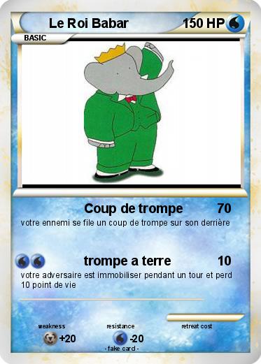 Pokemon Le Roi Babar