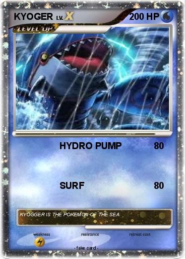 Pokemon KYOGER