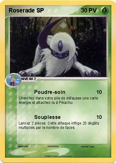 Pokemon Roserade SP