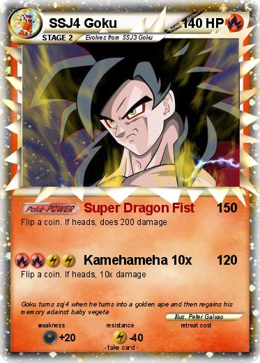Pokemon SSJ4 Goku