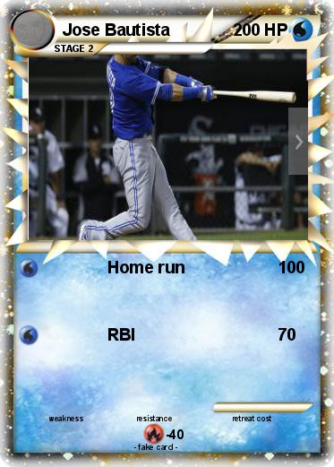 Pokemon Jose Bautista