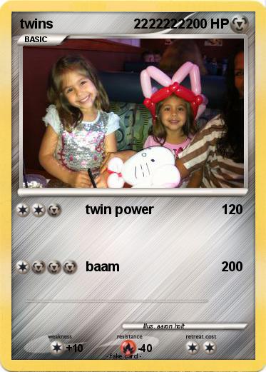 Pokemon twins                      2222222