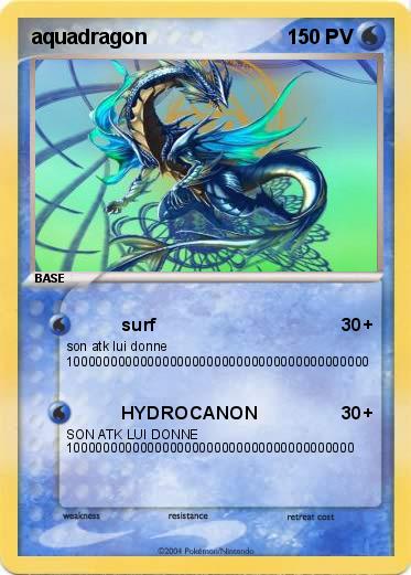 Pokemon aquadragon