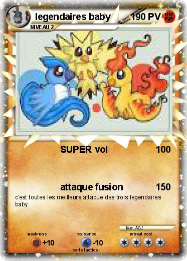 Pokemon legendaires baby