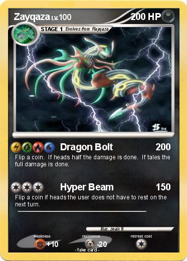 Pokemon Zayqaza