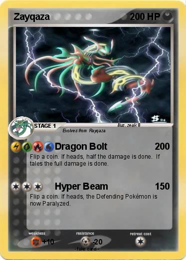 Pokemon Zayqaza
