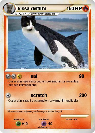 Pokemon kissa delfiini