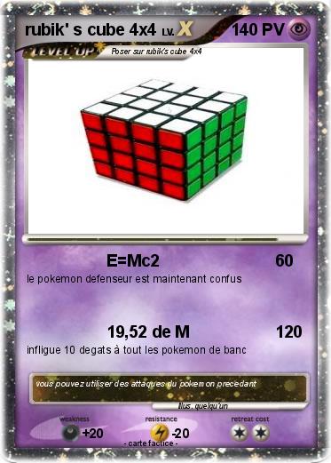 Pokemon rubik' s cube 4x4