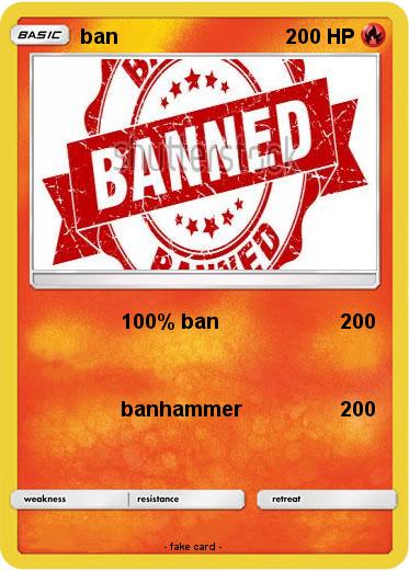 Pokemon ban
