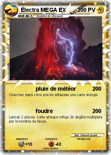 Pokemon Électra MEGA EX