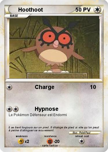 Pokemon Hoothoot