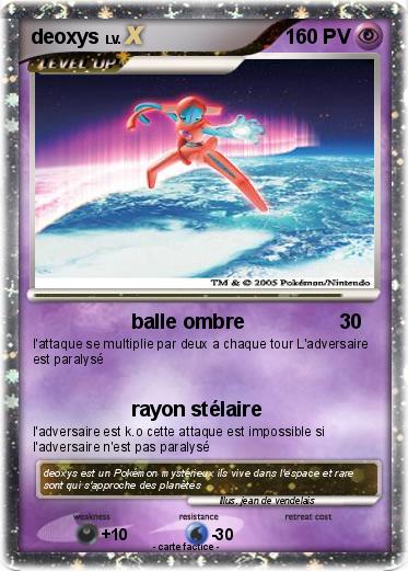 Pokemon deoxys