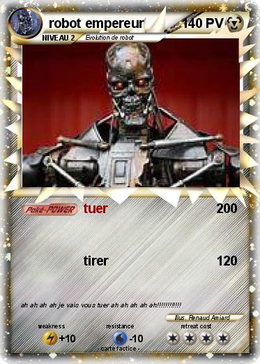 Pokemon robot empereur