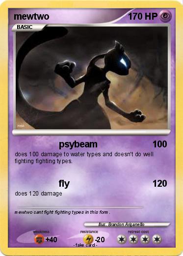 Pokemon mewtwo
