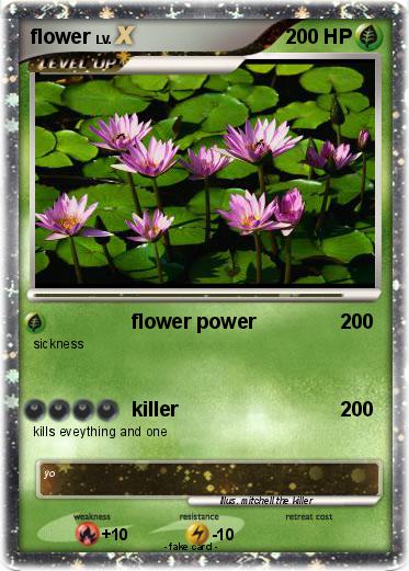 Pokemon flower