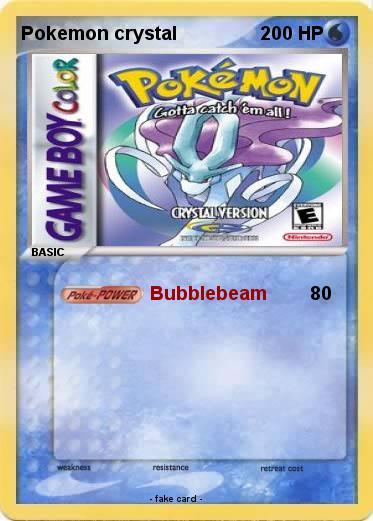 Pokemon Pokemon crystal