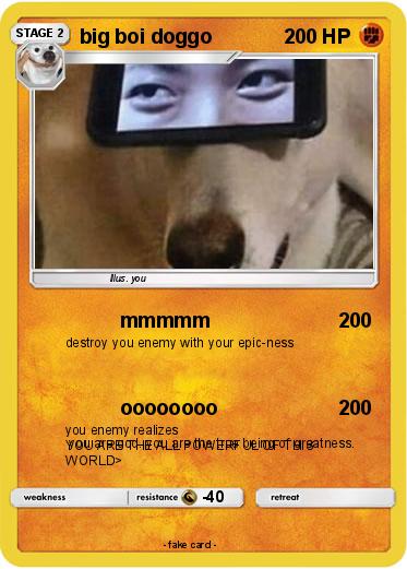 Pokemon big boi doggo