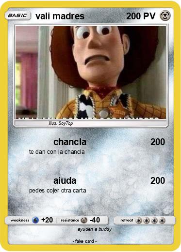 Pokemon vali madres