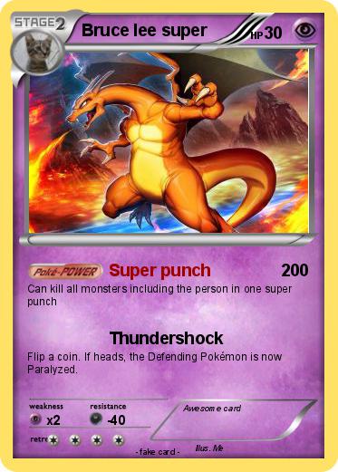 Pokemon Bruce lee super