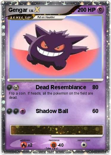 Pokemon Gengar