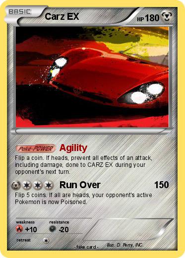Pokemon Carz EX