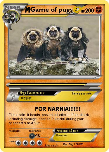 Pokemon Game of pugs