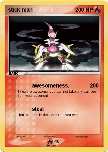 Pokemon stick man