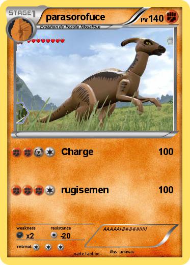Pokemon parasorofuce