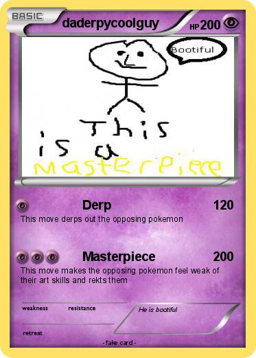 Pokemon daderpycoolguy