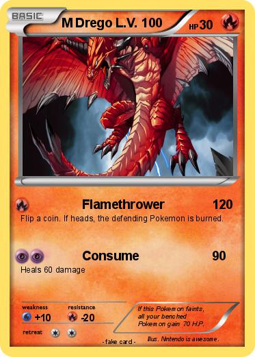 Pokemon M Drego L.V. 100