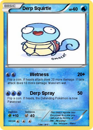 Pokemon Derp Squirtle