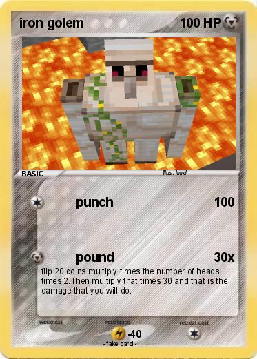 Pokemon iron golem