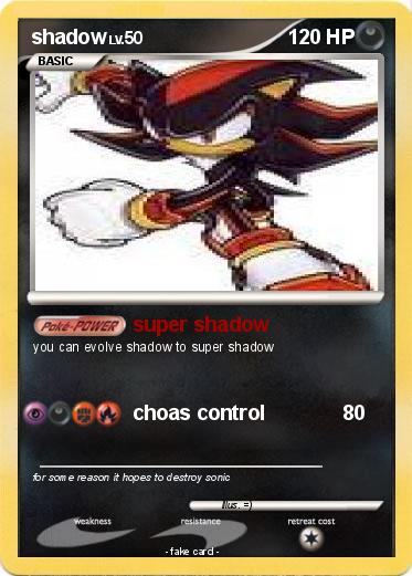 Pokemon shadow